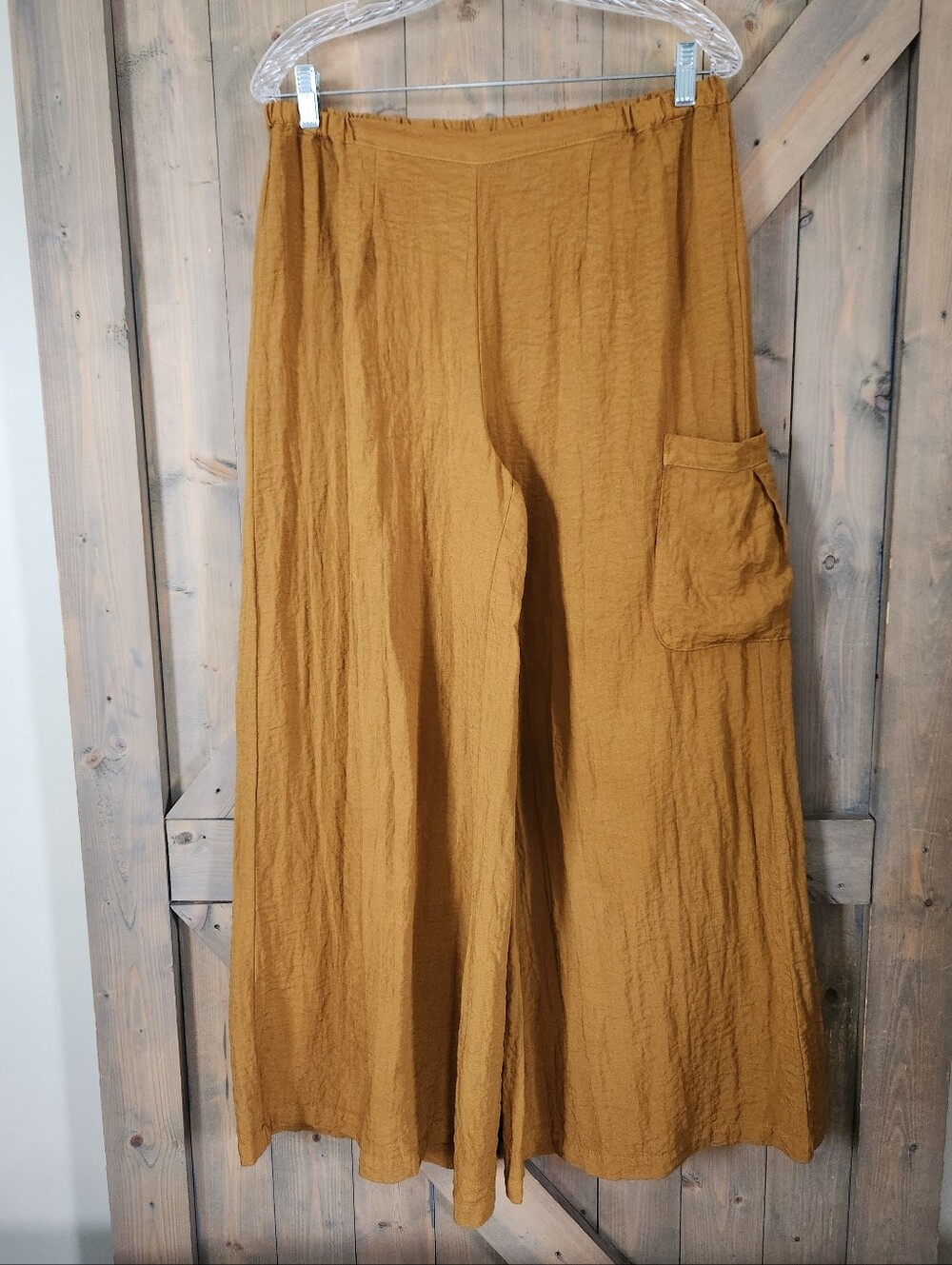 Cut Loose Wide Leg Pull On Pant Size Large